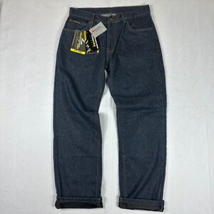 Scorpion EXO Covert Pro Blue Cordura Kevlar Riding Jeans Size 34